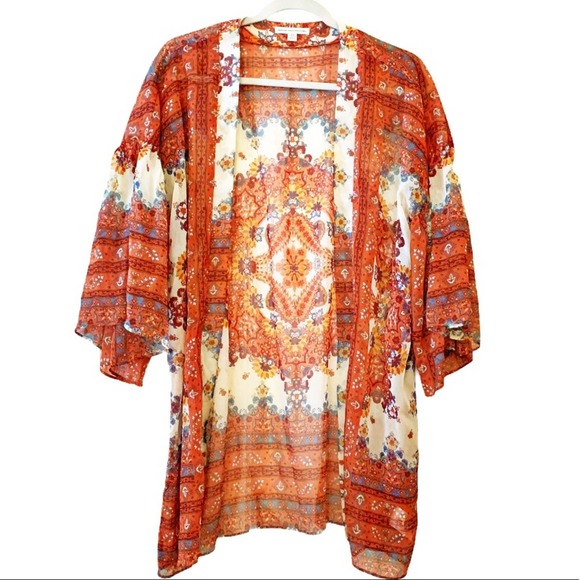 American Eagle Outfitters Tops - American Eagle Boho Style Sheer Duster